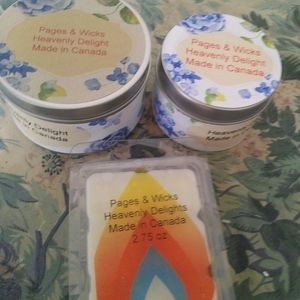 Candles and wax melts